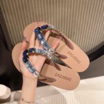 High-End Non-Slip Wedge-Heeled Thick-Soled Flip-Flops for Women - Image 6