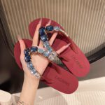 High-End Non-Slip Wedge-Heeled Thick-Soled Flip-Flops for Women - Image 8