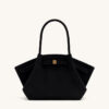 Black suede, large size