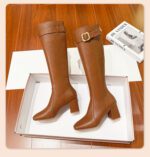 Belt Buckle High Boots for Women - Image 5