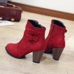 Suede Short Boots - Image 2