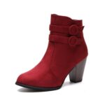 Suede Short Boots - Image 5