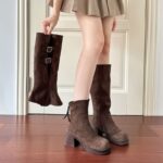 Winter New American Style Trouser Boots - Image 4