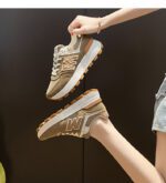 Women's Thick Sole Heightening Running Shoes - Image 9