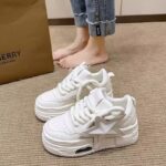 Five-Pointed Star Thick-Soled Platform Sneakers for Women - Image 4